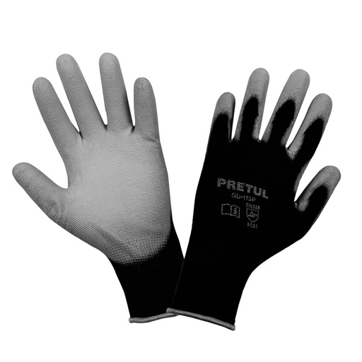 [20031] Guantes de nylon recubiertos de poliuretano, G, PRETUL GU-113P