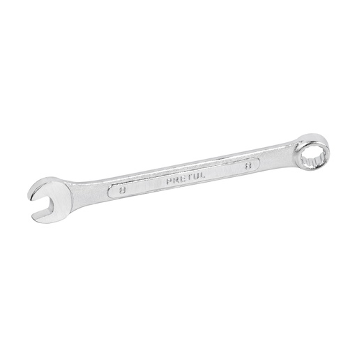[21902] Llave combinada 8 mm x 120 mm de largo, Pretul LL-2008MP