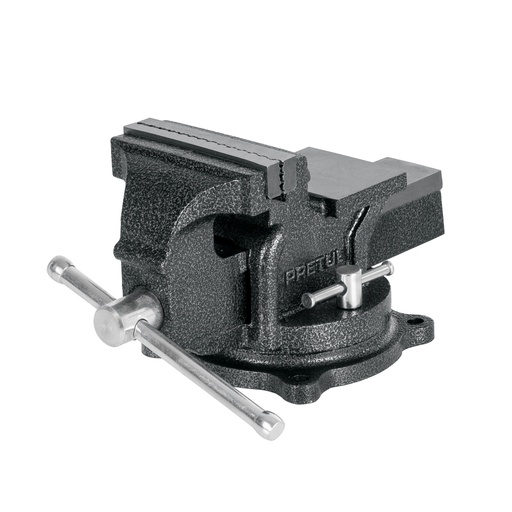 [26039] Tornillo de banco 4' de hierro gris, Pretul TB-4P