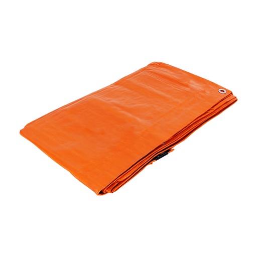 [26141] Lona de polietileno 4 x 4 m, naranja, 110 g/m2, PRETUL LP-44N