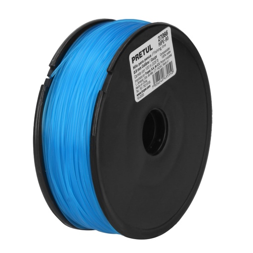 [27066] Carrete con 100 m de hilo para pesca azul calibre 0.90 mm HIPE-90