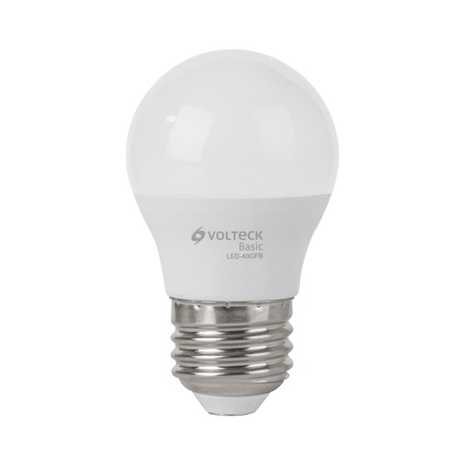[27162] Lámpara LED G45 5 W (equiv. 40 W), luz de día, caja, Basic LED-40GFB