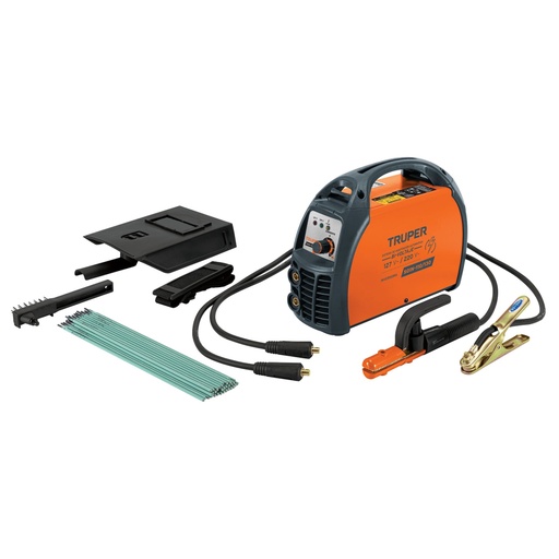 [11787] Soldadora inversora 130A, Bi-voltaje 127/220V, TRUPER SOIN-110/130