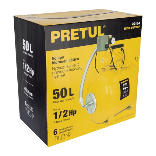 [27194] Caja de empaque de repuesto para HIDR-1/2X50P, Pretul CJ-HIDR-1/2X50P