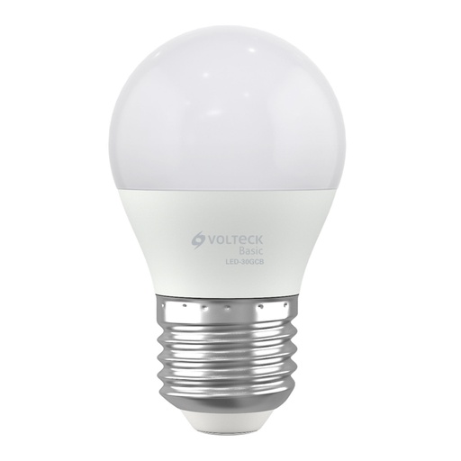 [28058] Lámpara LED G45 3 W (equiv. 25 W), luz cálida, caja, Basic LED-30GCB