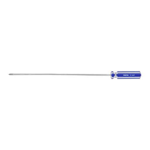[28078] Desarmador de cruz 1/8' x 8' mango de PVC, Pretul DP-1/8X8TP