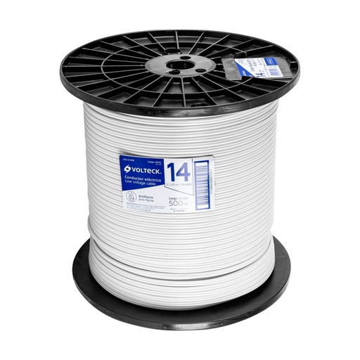 [40042] Metro de cordón dúplex flexible SPT 14 AWG en carrete 500 m CDU-14-500