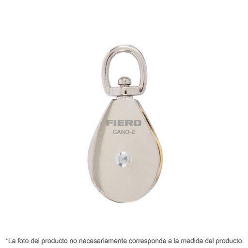 [44114] Garrucha metálica para noria de 1', FIERO GANO-1