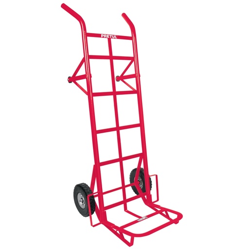 [44479] Diablo de carga de 450 kg, ruedas sólidas, doble balero DIA-450