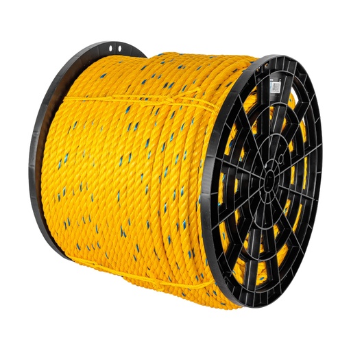 [44490] Kilo de cuerda amarilla de polipropileno 16mm, carrete 30kg CUE-16K