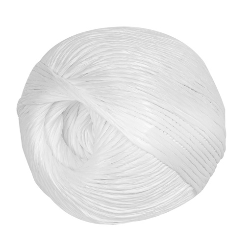 [45032] Rollo de rafia de 230 m color blanco calibre 2.2 g/m, FIERO RAF-250