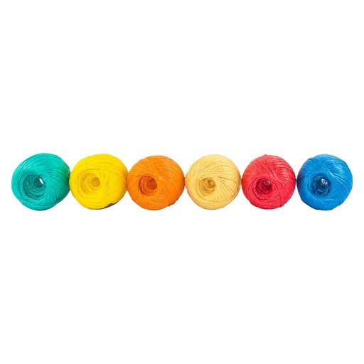 [45033] Rollo de rafia de 230 m colores surtidos calibre 2.2 g/m RAF-250C