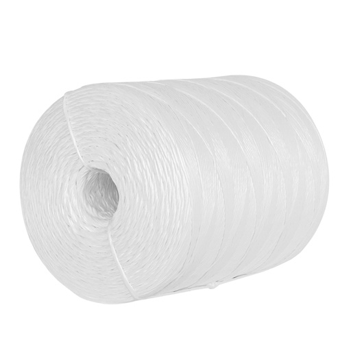 [45037] Rollo de rafia de 2045 m color blanco calibre 2.2 g/m RAF-245