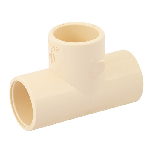 [45069] Tee sencilla de CPVC de 1/2', FOSET CPVC-761