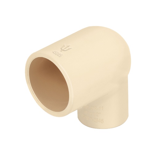 [45085] Codo reducción 90° de CPVC de 3/4' x 1/2', FOSET CPVC-521