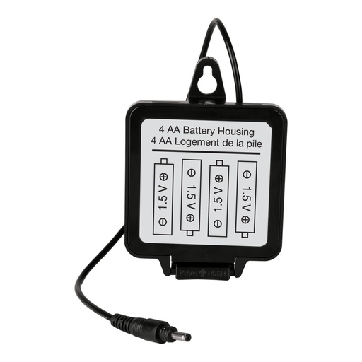 [45350] Caja porta pilas para llave de sensor LLS-L, FOSET R2-LLS-L