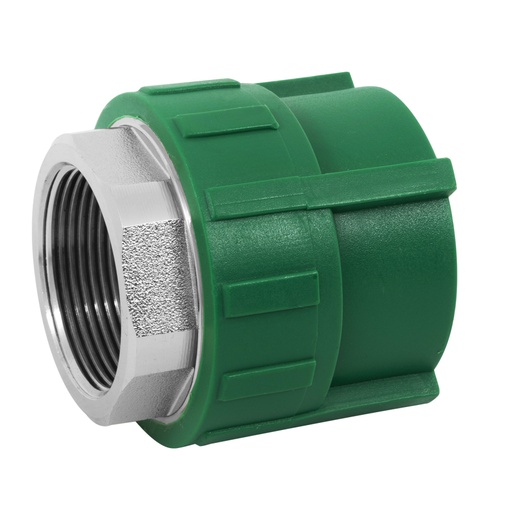 [45454] Adaptador PPR 1-1/2' hembra con inserto metálico, FOSET CV-605