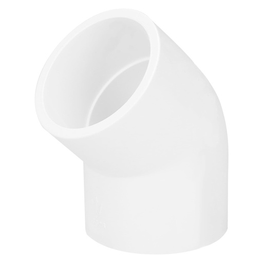 [45526] Codo 45° de PVC de 1-1/4', FOSET PVC-864
