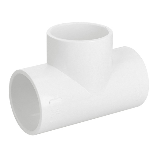 [45533] Tee sencilla de PVC 1-1/2', FOSET PVC-765