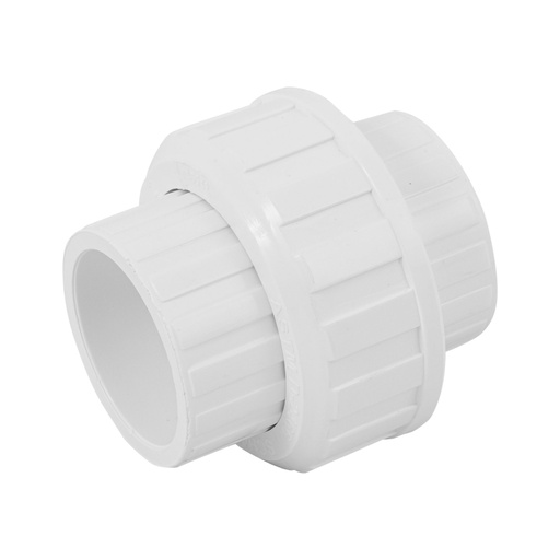 [45542] Tuerca unión lisa de PVC 1-1/4', FOSET PVC-974
