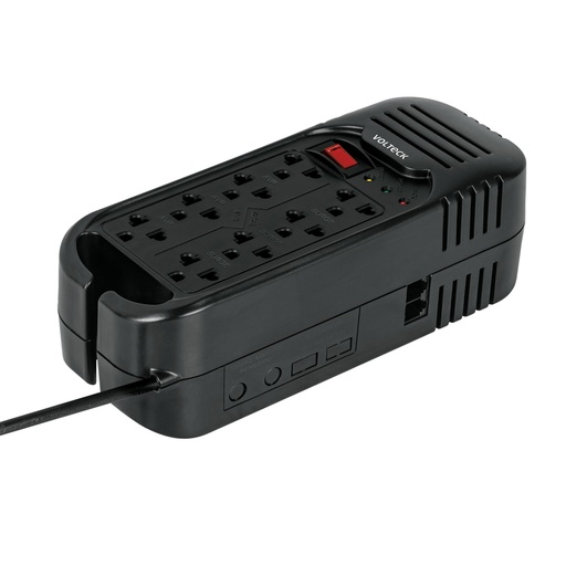 [45574] Regulador de voltaje de 1600 VA / 800 W 8 contactos, Volteck RV-1600
