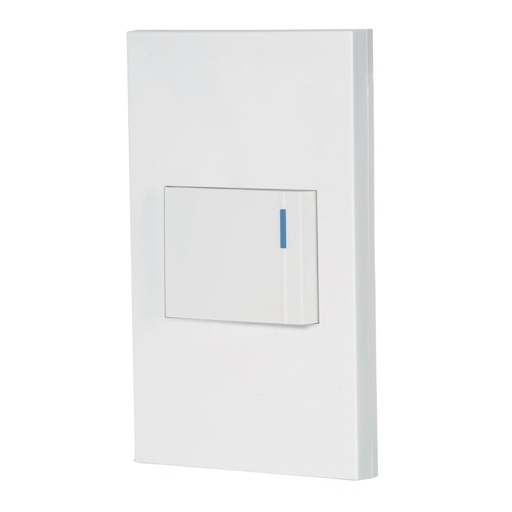 [45592] Placa armada 1 interruptor, 1.5 módulos, Española, blanco PA-APSE15-EB