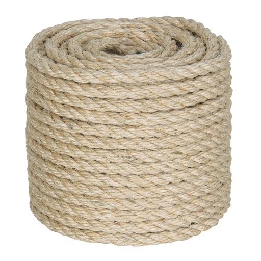 [45660] Piola de Sisal de 10 mm x 30 m natural, FIERO PIO-1030S