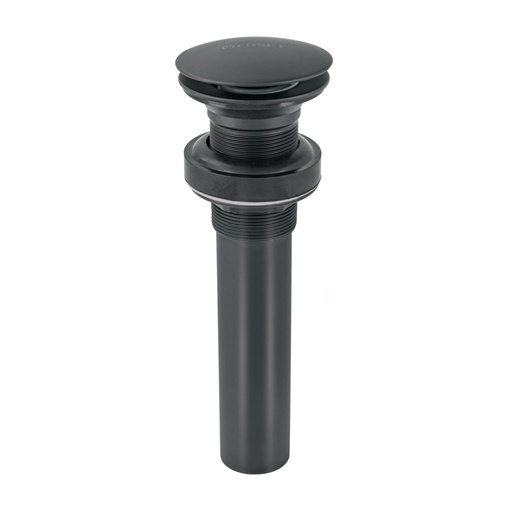 [45700] Contra p/lavabo, 1-1/4', sin rebosadero, hongo, latón, negro CE-226SM