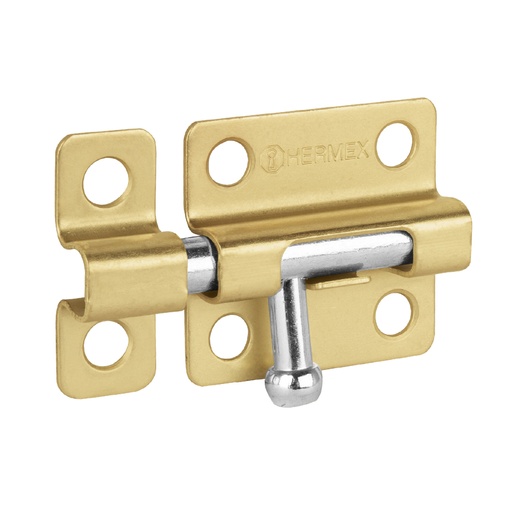 [45723] Pasador de barril de acero latón 2', HERMEX PAS-21
