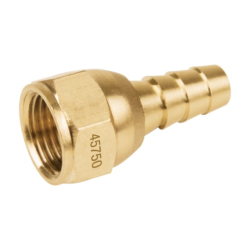 [45750] Cople espiga (tuerca loca) de latón, 3/8', FOSET CLG-3/8L