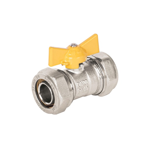 [45945] Válvula esfera para PE-AL-PE, 3/4', Foset PPG-34VE