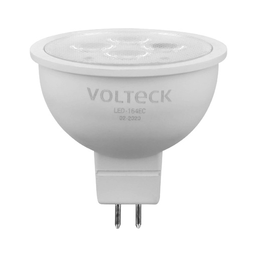 [46177] Lámpara de LED 4 W tipo MR 16 base GU5.3 luz cálida, blíster LED-164EC