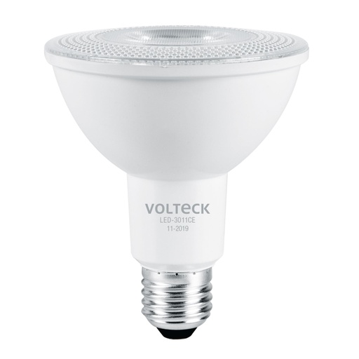 [46188] Lámpara de LED 11 W tipo PAR 30 luz cálida, blíster, Volteck LED-3011CE