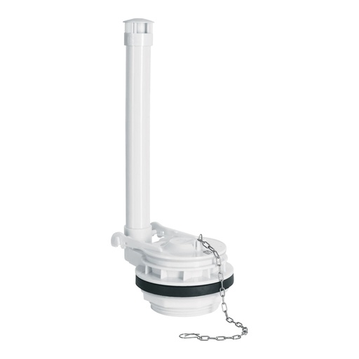 [46286] Válvula de descarga 3' para WC de 2 pzas, cadena inox, FOSET VW-010