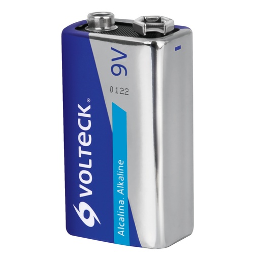 [46319] Blíster con 1 pila alcalina 9V, VOLTECK AL-9V