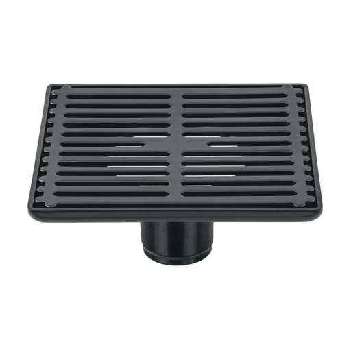 [46689] Resumidero cuadrado 6' x 6', acero inoxidable, negro, AQUA RS-702M