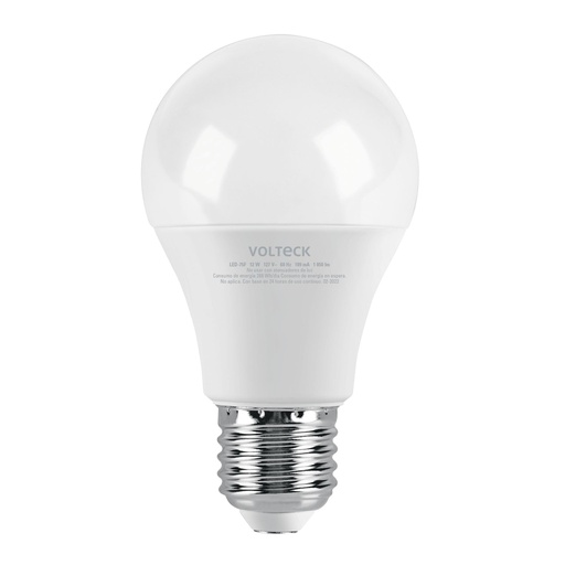 [46860] Lámpara LED A19 12 W (equiv. 75W) luz de día blíster Volteck LED-75F