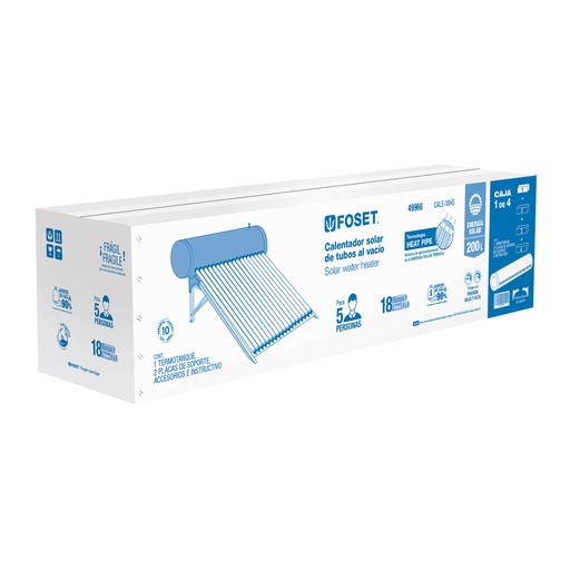 [46892] Caja de empaque de repuesto para CALE-18HS-1, FOSET CJ-CALE-18HS-1