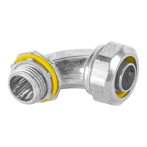 [46933] Conector curvo de 1/2' para tubo liquid tight, Volteck CLQ-1/2C