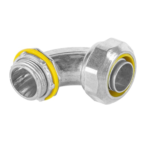 [46934] Conector curvo de 3/4' para tubo liquid tight, Volteck CLQ-3/4C