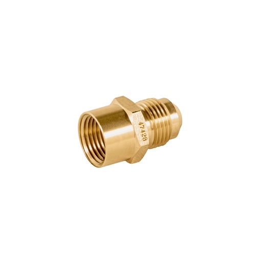 [47428] Niple campana de latón de 3/8' X 3/8', FOSET CLG-491