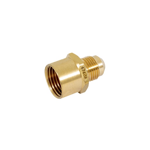 [47429] Niple campana de latón de 3/8' X 1/2', FOSET CLG-492