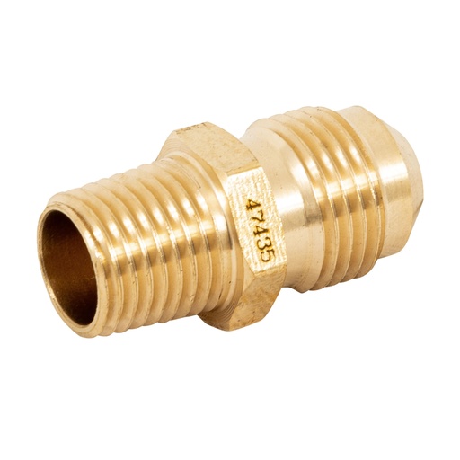 [47435] Niple terminal de latón de 3/8' X 1/4', FOSET CLG-413