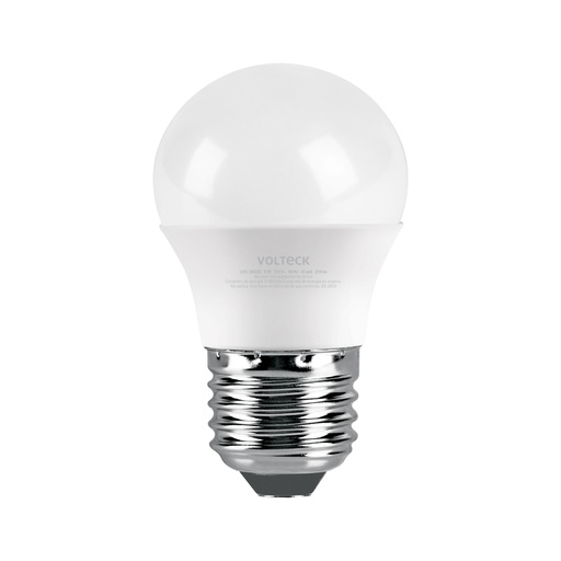 [47543] Lámpara LED G45 3 W (equiv. 25 W), luz cálida, caja, Volteck LED-30GCC