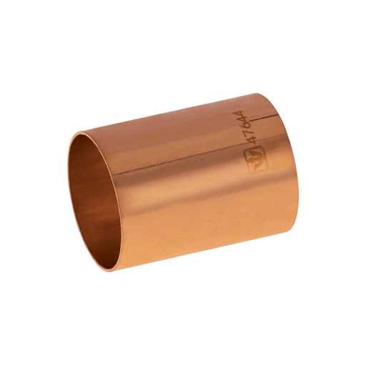 [47644] Cople de cobre 3/4', sin ranura, FOSET BASIC CC-202B