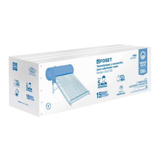 [47783] Caja de empaque de repuesto para termotanque CALE-15S CJ-CALE-15S-1
