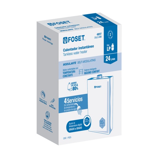[48325] Caja de empaque de repuesto para CALE-24IM, FOSET CJ-CALE-24IM