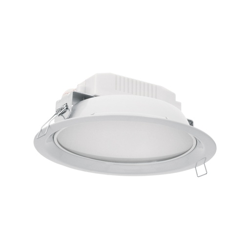 [48348] Luminario LED empotrado redondo de 12 W, luz de día, Volteck EMP-102L