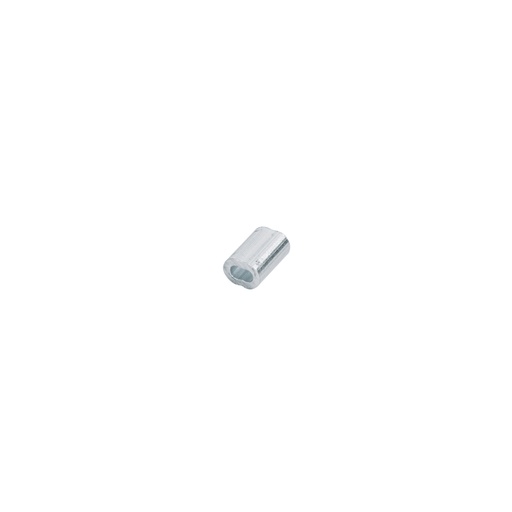 [48363] Bolsa con 50 casquillos dobles de aluminio, 1/16', FIERO CAD-1/16