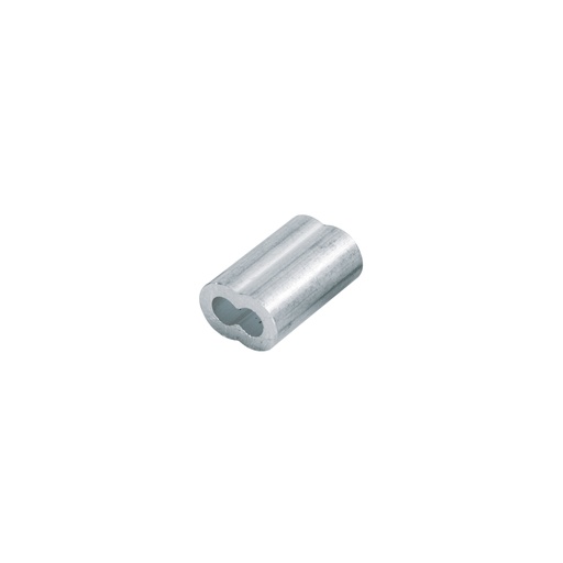 [48366] Bolsa con 50 casquillos dobles de aluminio, 3/16', FIERO CAD-3/16